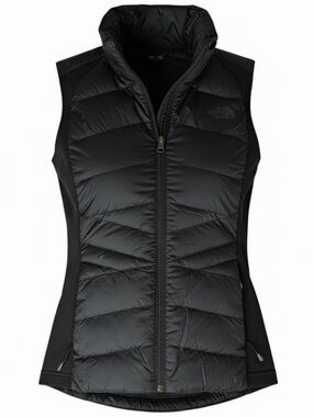 The North Face Black Quilted Hybrid Puffer Vest